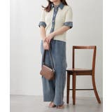 デニム切替カーディガン | RMAF　NICE CLAUP / OLIVE des OLIVE | 詳細画像7 