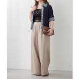 デニム切替カーディガン | RMAF　NICE CLAUP / OLIVE des OLIVE | 詳細画像22 