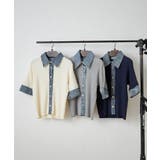 デニム切替カーディガン | RMAF　NICE CLAUP / OLIVE des OLIVE | 詳細画像26 