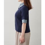 デニム切替カーディガン | RMAF　NICE CLAUP / OLIVE des OLIVE | 詳細画像28 