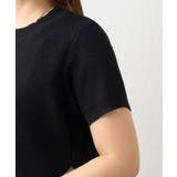 【セットアイテム】M/Lサイズ展開 半袖プルオーバー+ペプラムキャミ | NICE CLAUP / OLIVE des OLIVE　OUTLET | 詳細画像23 