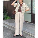 かぎ針衿付きカーディガン | RMAF　NICE CLAUP / OLIVE des OLIVE | 詳細画像2 