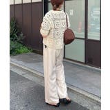 かぎ針衿付きカーディガン | RMAF　NICE CLAUP / OLIVE des OLIVE | 詳細画像4 