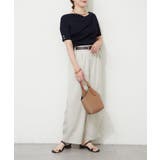 【Web限定】冷感ウォッシャブルドレープ半袖ニット | NICE CLAUP / OLIVE des OLIVE　OUTLET | 詳細画像11 