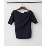 【Web限定】冷感ウォッシャブルドレープ半袖ニット | NICE CLAUP / OLIVE des OLIVE　OUTLET | 詳細画像15 