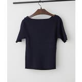 【Web限定】冷感ウォッシャブルドレープ半袖ニット | NICE CLAUP / OLIVE des OLIVE　OUTLET | 詳細画像16 