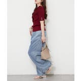 【Web限定】冷感ウォッシャブルドレープ半袖ニット | NICE CLAUP / OLIVE des OLIVE　OUTLET | 詳細画像21 