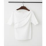 オフ | 【Web限定】冷感ウォッシャブルドレープ半袖ニット | NICE CLAUP / OLIVE des OLIVE　OUTLET