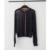 配色シアーカーディガン | RMAF　NICE CLAUP / OLIVE des OLIVE | 詳細画像37 