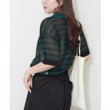 ブラック | シアーボーダーポロ | RMAF　NICE CLAUP / OLIVE des OLIVE