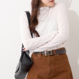 【4色展開】シアーネットボトルネックプルオーバー | RMAF　NICE CLAUP / OLIVE des OLIVE | 詳細画像9 