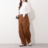 【4色展開】シアーネットボトルネックプルオーバー | RMAF　NICE CLAUP / OLIVE des OLIVE | 詳細画像14 