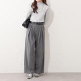 【4色展開】シアーネットボトルネックプルオーバー | RMAF　NICE CLAUP / OLIVE des OLIVE | 詳細画像25 