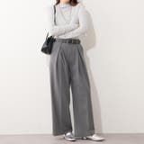 【4色展開】シアーネットボトルネックプルオーバー | RMAF　NICE CLAUP / OLIVE des OLIVE | 詳細画像27 