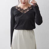 テレコVレース長袖プルオーバー | RMAF　NICE CLAUP / OLIVE des OLIVE | 詳細画像11 