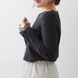 テレコVレース長袖プルオーバー | RMAF　NICE CLAUP / OLIVE des OLIVE | 詳細画像12 