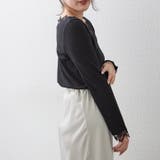 テレコVレース長袖プルオーバー | RMAF　NICE CLAUP / OLIVE des OLIVE | 詳細画像14 