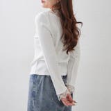 テレコVレース長袖プルオーバー | RMAF　NICE CLAUP / OLIVE des OLIVE | 詳細画像3 