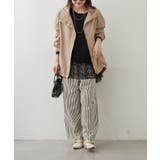 裾レースイレヘムTシャツ | RMAF　NICE CLAUP / OLIVE des OLIVE | 詳細画像13 