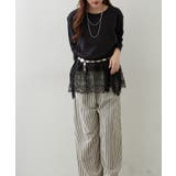 裾レースイレヘムTシャツ | RMAF　NICE CLAUP / OLIVE des OLIVE | 詳細画像17 