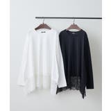 裾レースイレヘムTシャツ | RMAF　NICE CLAUP / OLIVE des OLIVE | 詳細画像2 