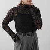 レースボトルネックプルオーバー | RMAF　NICE CLAUP / OLIVE des OLIVE | 詳細画像2 