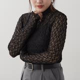 レースボトルネックプルオーバー | RMAF　NICE CLAUP / OLIVE des OLIVE | 詳細画像5 