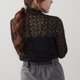 レースボトルネックプルオーバー | RMAF　NICE CLAUP / OLIVE des OLIVE | 詳細画像7 