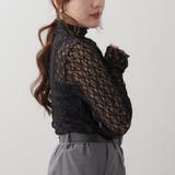 レースボトルネックプルオーバー | RMAF　NICE CLAUP / OLIVE des OLIVE | 詳細画像8 