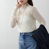 レースボトルネックプルオーバー | RMAF　NICE CLAUP / OLIVE des OLIVE | 詳細画像10 