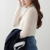 レースボトルネックプルオーバー | RMAF　NICE CLAUP / OLIVE des OLIVE | 詳細画像14 