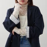 レースボトルネックプルオーバー | RMAF　NICE CLAUP / OLIVE des OLIVE | 詳細画像18 