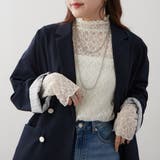 レースボトルネックプルオーバー | RMAF　NICE CLAUP / OLIVE des OLIVE | 詳細画像20 