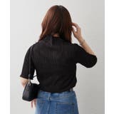 ウェーブジャガードTシャツ | RMAF　NICE CLAUP / OLIVE des OLIVE | 詳細画像8 