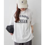 【サスティナブル】ロゴTシャツ | RMAF　NICE CLAUP / OLIVE des OLIVE | 詳細画像2 
