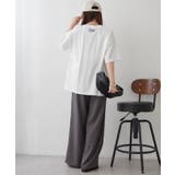 【サスティナブル】ロゴTシャツ | RMAF　NICE CLAUP / OLIVE des OLIVE | 詳細画像10 