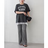 【サスティナブル】ロゴTシャツ | RMAF　NICE CLAUP / OLIVE des OLIVE | 詳細画像23 