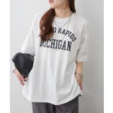 【サスティナブル】ロゴTシャツ | RMAF　NICE CLAUP / OLIVE des OLIVE | 詳細画像3 
