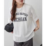 【サスティナブル】ロゴTシャツ | RMAF　NICE CLAUP / OLIVE des OLIVE | 詳細画像6 