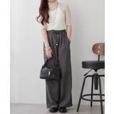 ストレッチレースボトルネックプルオーバー | RMAF　NICE CLAUP / OLIVE des OLIVE | 詳細画像7 