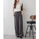 ストレッチレースボトルネックプルオーバー | RMAF　NICE CLAUP / OLIVE des OLIVE | 詳細画像8 