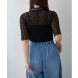 ストレッチレースボトルネックプルオーバー | RMAF　NICE CLAUP / OLIVE des OLIVE | 詳細画像13 