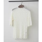 ストレッチレースボトルネックプルオーバー | RMAF　NICE CLAUP / OLIVE des OLIVE | 詳細画像16 