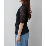 ストレッチレースボトルネックプルオーバー | RMAF　NICE CLAUP / OLIVE des OLIVE | 詳細画像19 