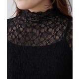 ストレッチレースボトルネックプルオーバー | RMAF　NICE CLAUP / OLIVE des OLIVE | 詳細画像21 