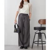 ストレッチレースボトルネックプルオーバー | RMAF　NICE CLAUP / OLIVE des OLIVE | 詳細画像6 