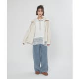 【レイヤードコーデにもおすすめ】裾レースノースリプルオーバー | RMAF NICE CLAUP / OLIVE des OLIVE | 詳細画像35