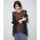 【レイヤードコーデにもおすすめ】裾レースノースリプルオーバー | RMAF NICE CLAUP / OLIVE des OLIVE | 詳細画像22