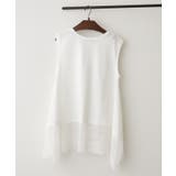 裾レースノースリプルオーバー | RMAF　NICE CLAUP / OLIVE des OLIVE | 詳細画像19 