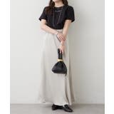 シンプルで着回しやすい、プレート付ロゴTシャツ | RMAF　NICE CLAUP / OLIVE des OLIVE | 詳細画像14 